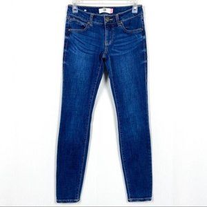 CAbi Dover Skinny Medium Wash Denim Jeans Size 0 #3385
